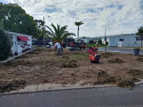 A happy customer of Sam I AM Lawn & Landscape Inc.